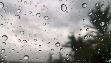 AQI and Weather Report for 9-28-21 2 rain drops on window 1827098 1920