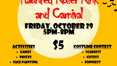 Haunted Roller Rink and Carnival at the RecZone 5 Haunted Roller Rink