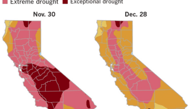 Relief from the Drought: California Water Levels Rise 8 Source: Drought Monitor