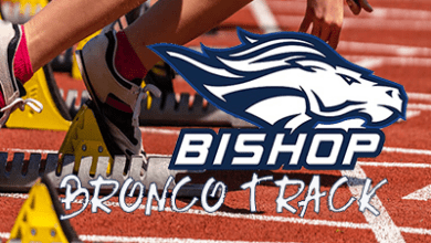 bishop broncos track