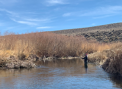 Owens River Clean Up in Bishop, California - Saturday, April 23 5 PV Fisherman