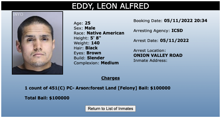 Rattlesnake Fire Arson Suspect Arrested 1 3 1