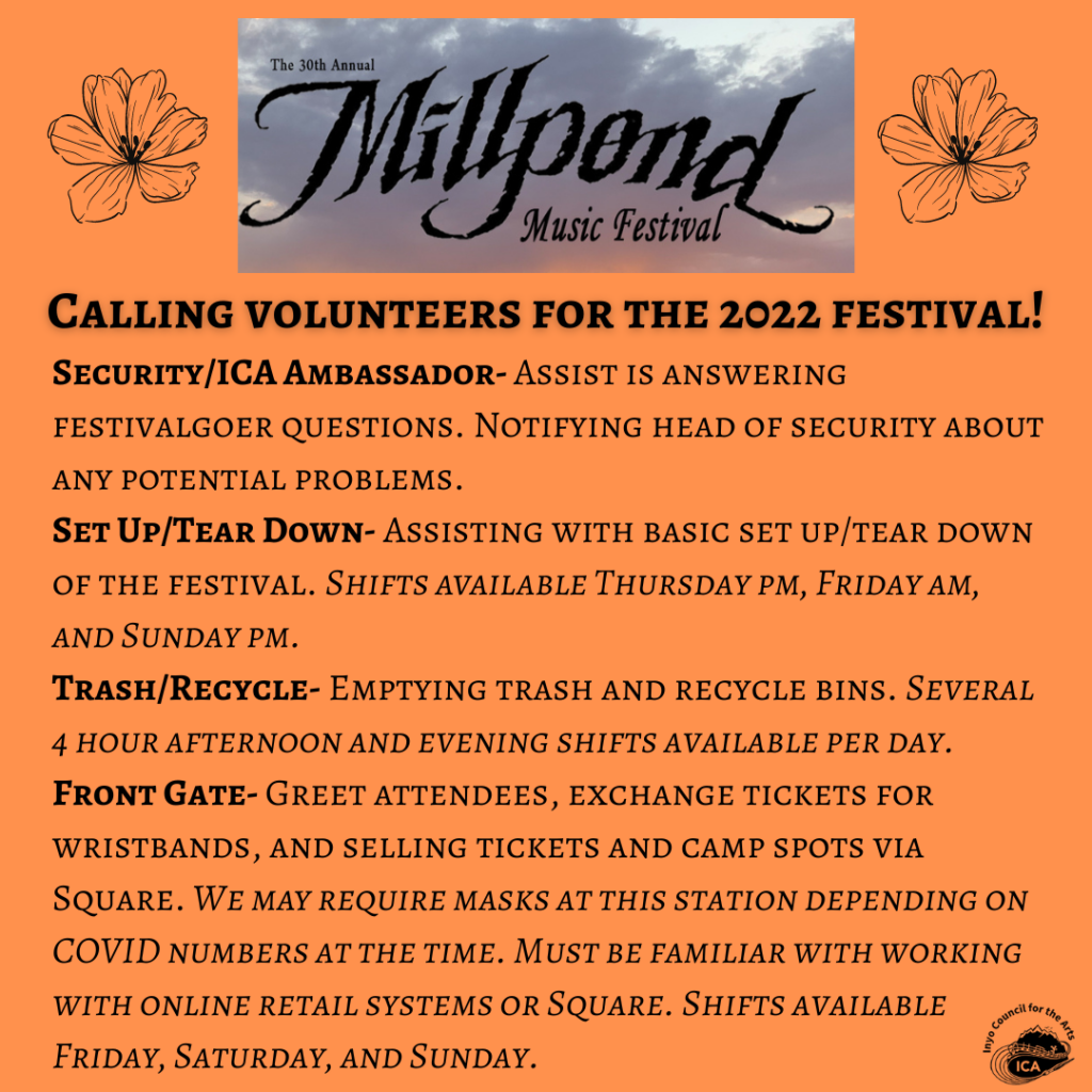 New Performers Confirmed for Millpond Music Festival 5 unnamedvolunteer