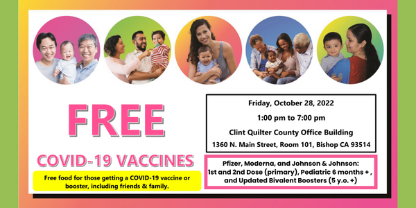Inyo County Vaccine Clinic: Free COVID-19 Vaccines + Food Truck 4 unnamedclinic