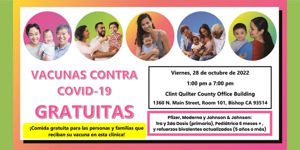 Inyo County Vaccine Clinic: Free COVID-19 Vaccines + Food Truck 5 unnamedvacspanish
