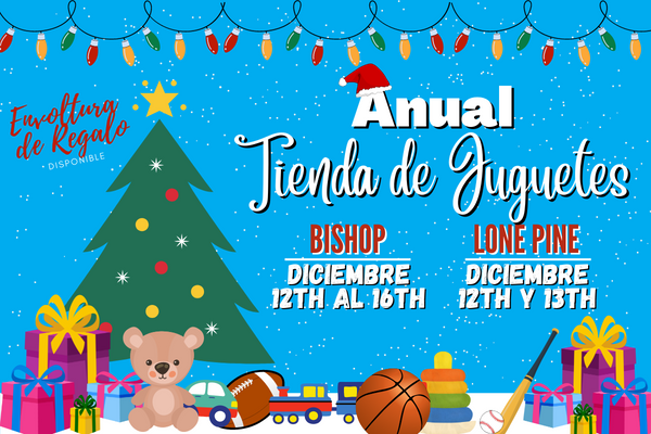 First 5 Inyo County's 6th Annual Holiday Toy Shop Opens December 12 2 esptoydrive2022
