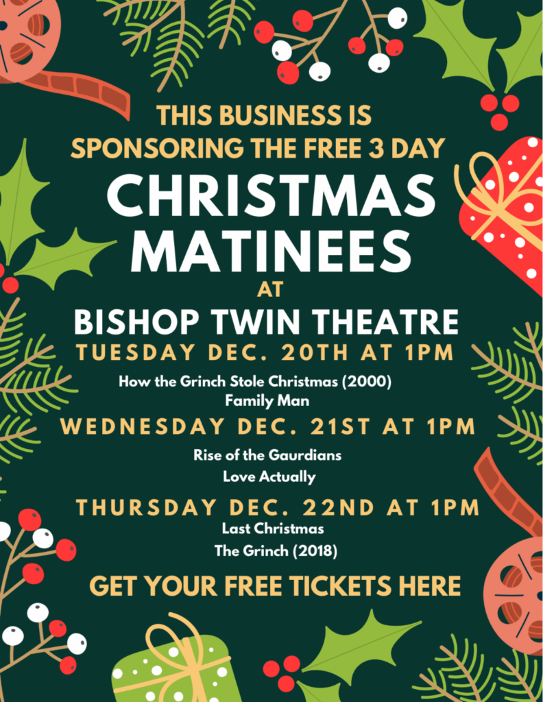 News you can use from Bishop Chamber of Commerce 4 unnamedtheatretickets