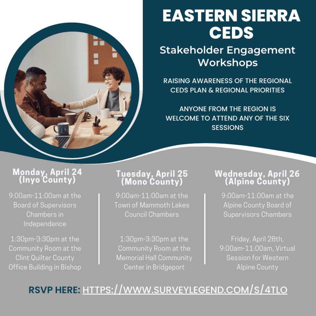 Eastern Sierra CEDS Invites
