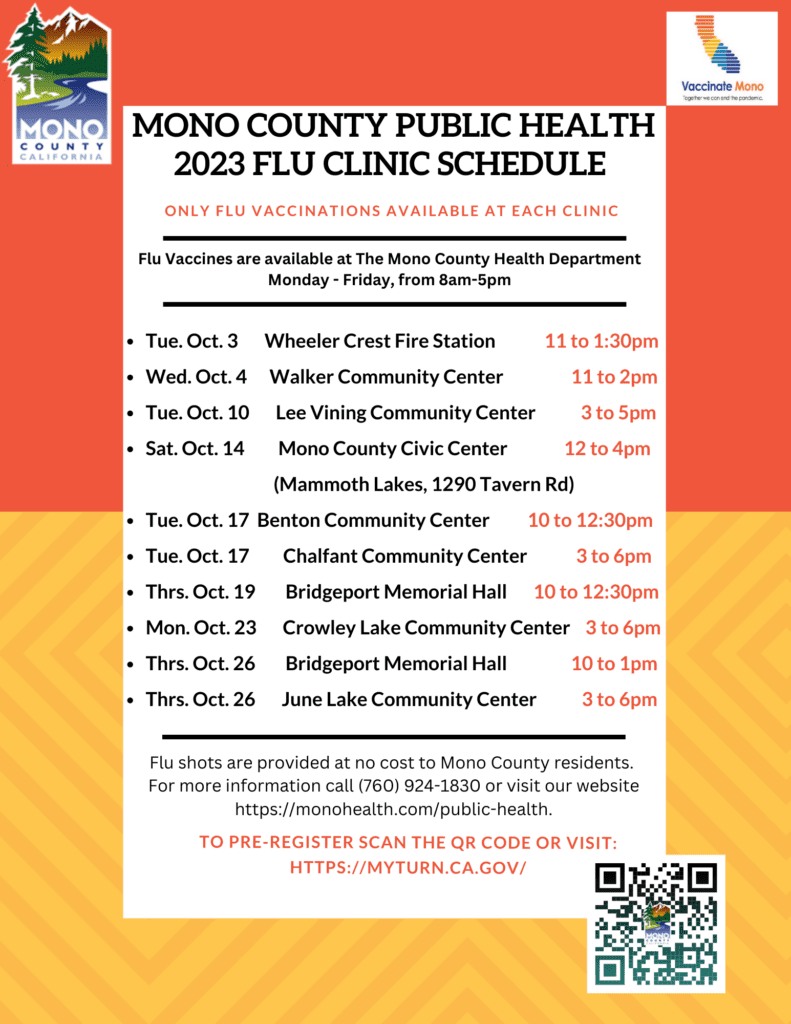 mono county public health flu