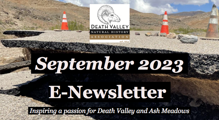 Death Valley Natural History Association September Newsletter 2 death valley natural history association