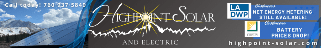 High Point Solar, the solar leader in the Eastern Sierra.