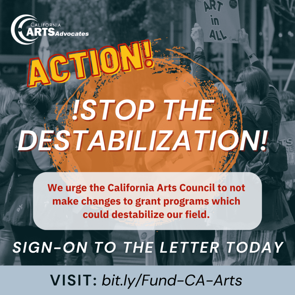 Californians for the Arts Newsletter 2 california arts advocates
