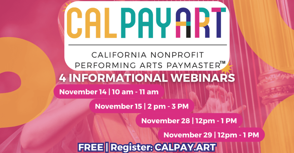 Californians for the Arts Newsletter 4 california arts advocates