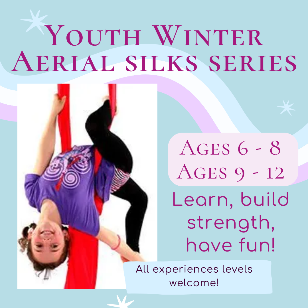 SILKStudio Announces Youth Aerial Silks Classes for Winter 2024