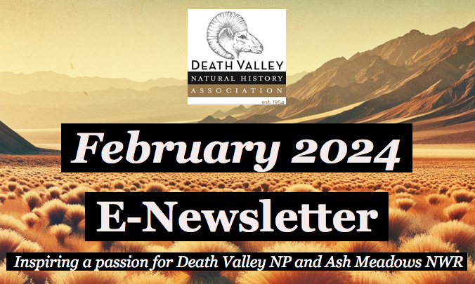 Death Valley Natural History Association February E-Newsletter 1 death valley natural history association
