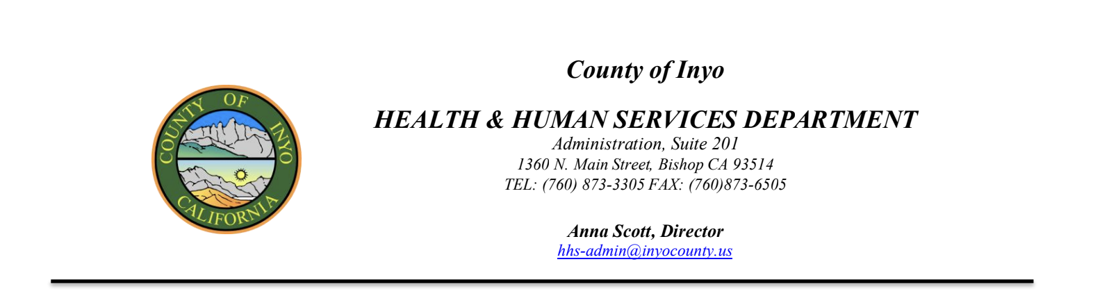 inyo county health and human services