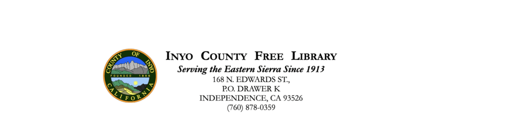 inyo county free library readers