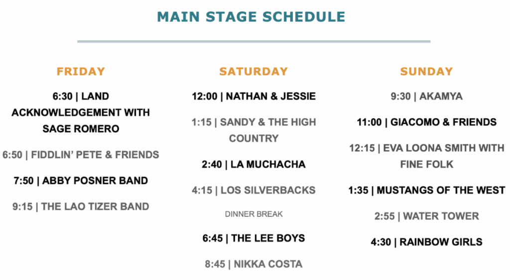 Millpond Music Festival: Important Updates and Reminders 4 millpond