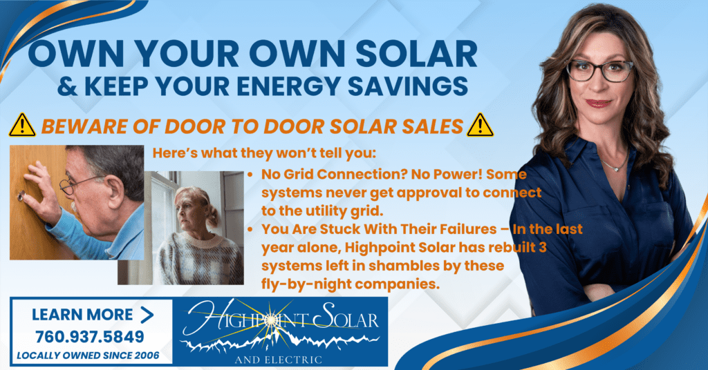 Beware Of Door To Door Solar Sales Don T Get Stuck With A System You