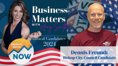 business matters with amy smith Dennis Freundt bishop city council