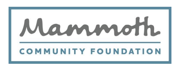 Mammoth Community Foundation Returns over $38K to Eastern Sierra Non-Profits 1 mammoth community foundation