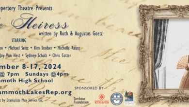 mammoth lakes repertory theatre the heiress
