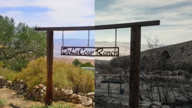 de la cour ranch wildfire