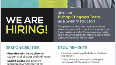 bishop stingrays swimming instructor