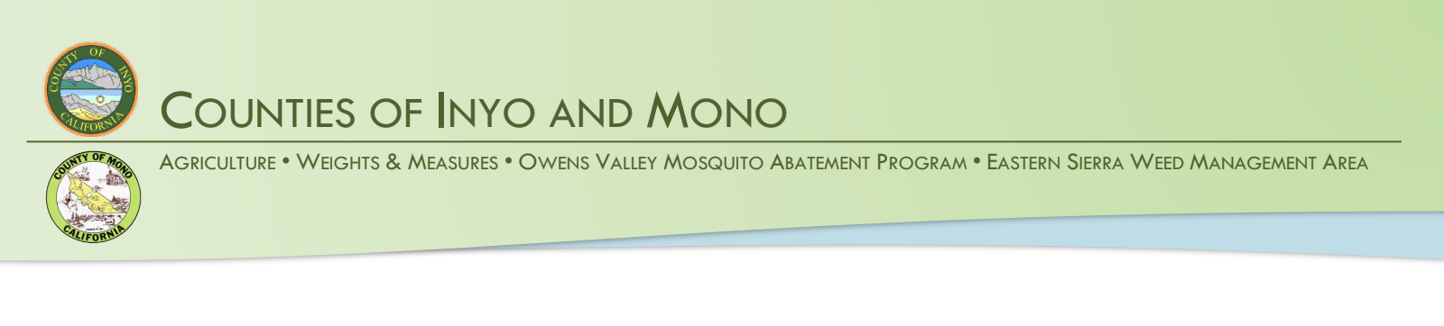 County Weights and Measures Inspectors Provide Equity in the Marketplace 1 inyo mono agriculture