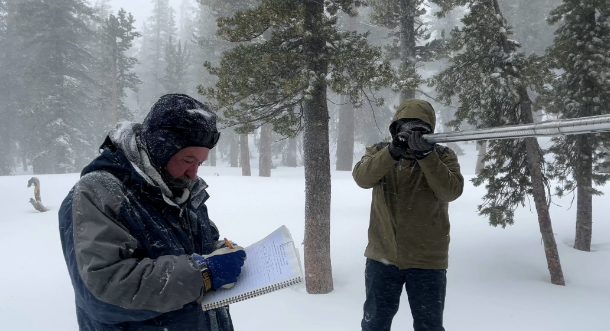 LADWP Hydrographers Report 91% of Normal for 2025 Final April Snow Survey 2 snow survey ladwp