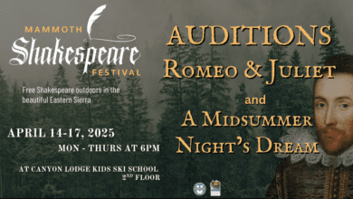 Auditions for Mammoth Shakespeare Festival 28 mammoth shakespeare festival