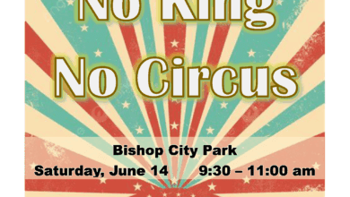 no kings no circus rally