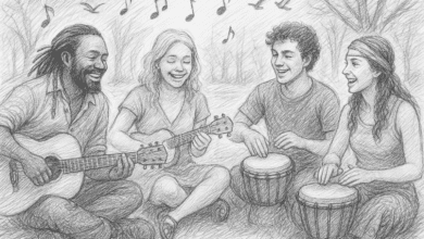 acoustic jam session