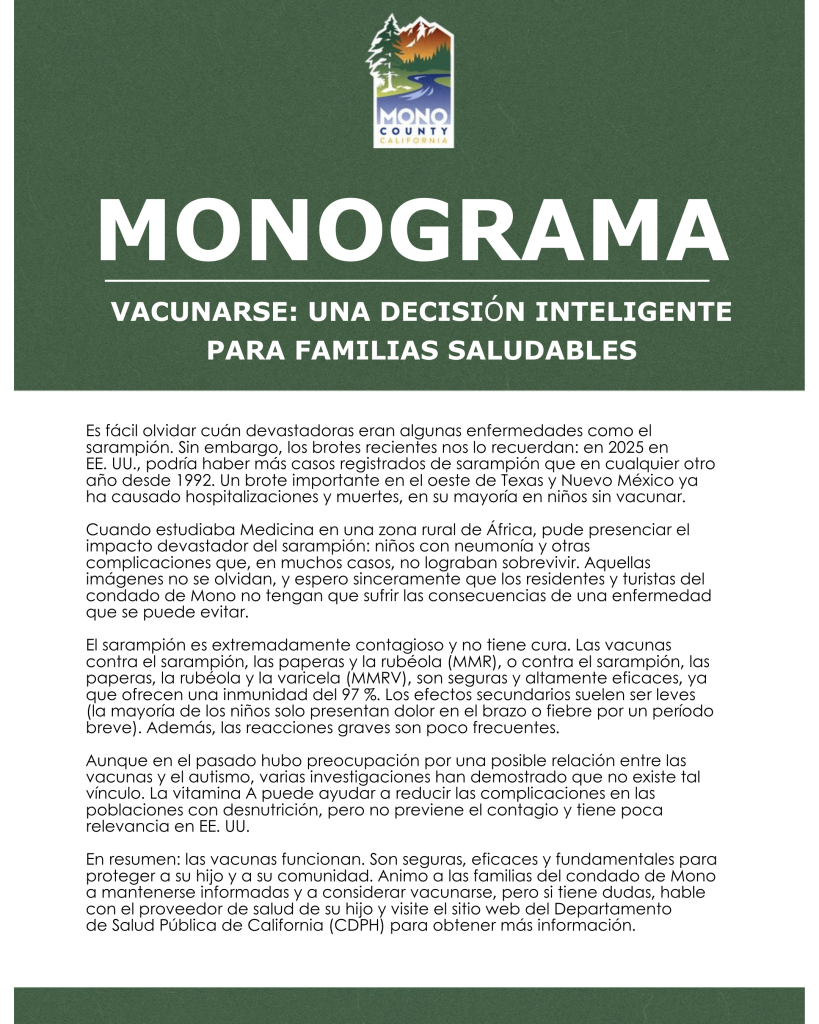 Immunization: A Smart Choice for Healthy Families | Inmunización: una opción inteligente para familias saludables 5 immunization
