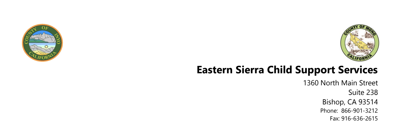 eastern sierra child support services