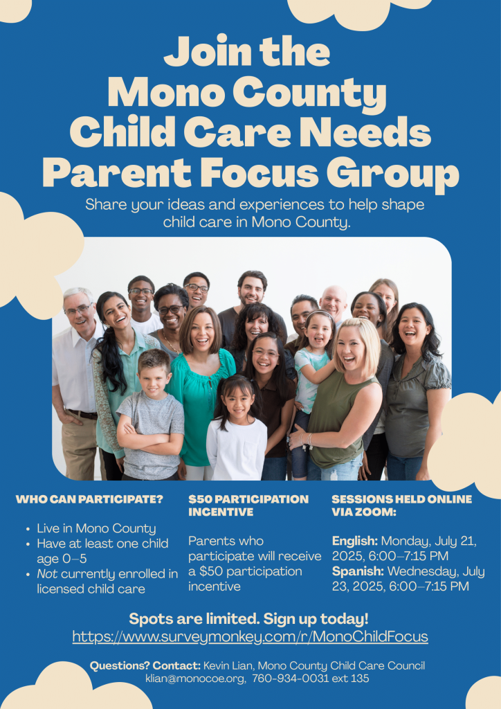 mono county focus group first 5