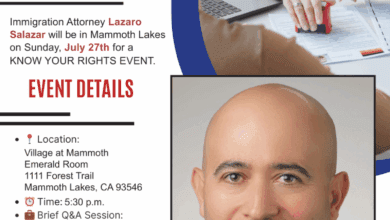 Know Your Rights Event with Immigration Attorney Lazaro Salazar / Evento “Conoce tus Derechos” con el abogado de inmigración Lázaro Salazar 10 immigration rights