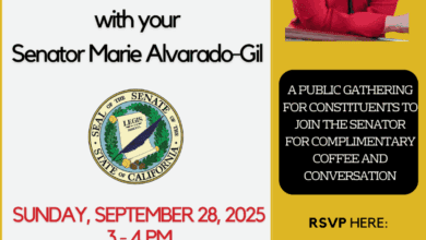 Meet and Greet with Senator Marie Alvarado-Gil
