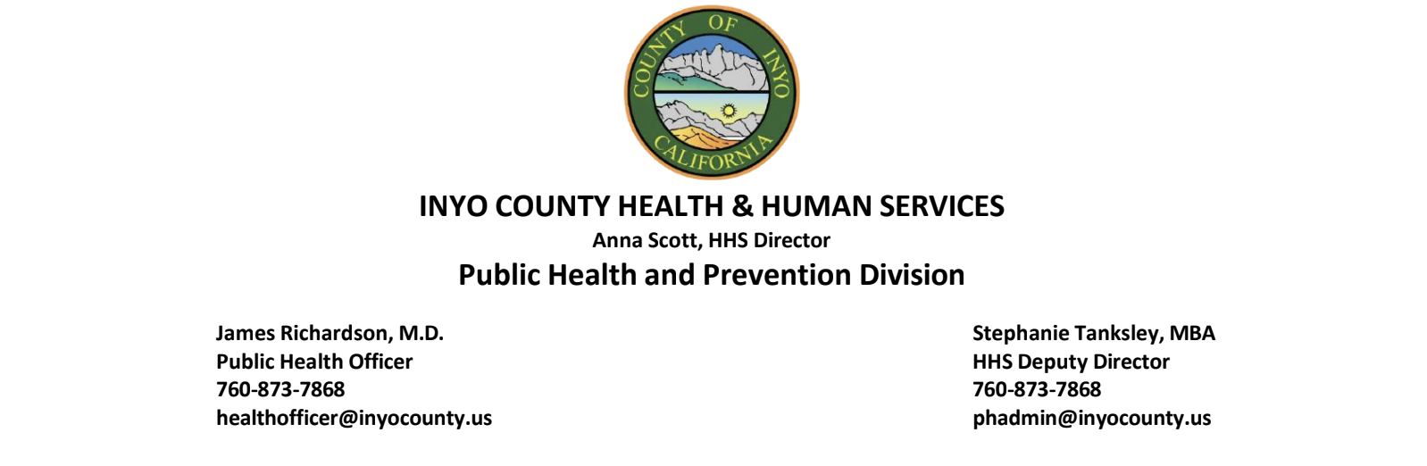 inyo county health and human services