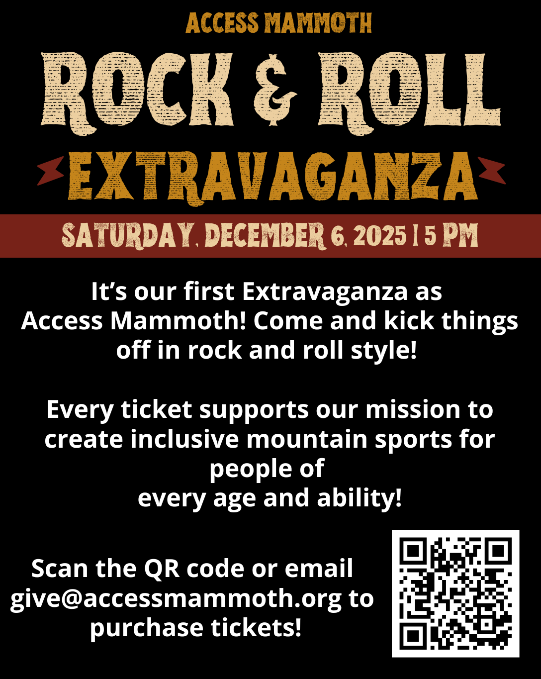 access mammoth rock and roll extravaganza