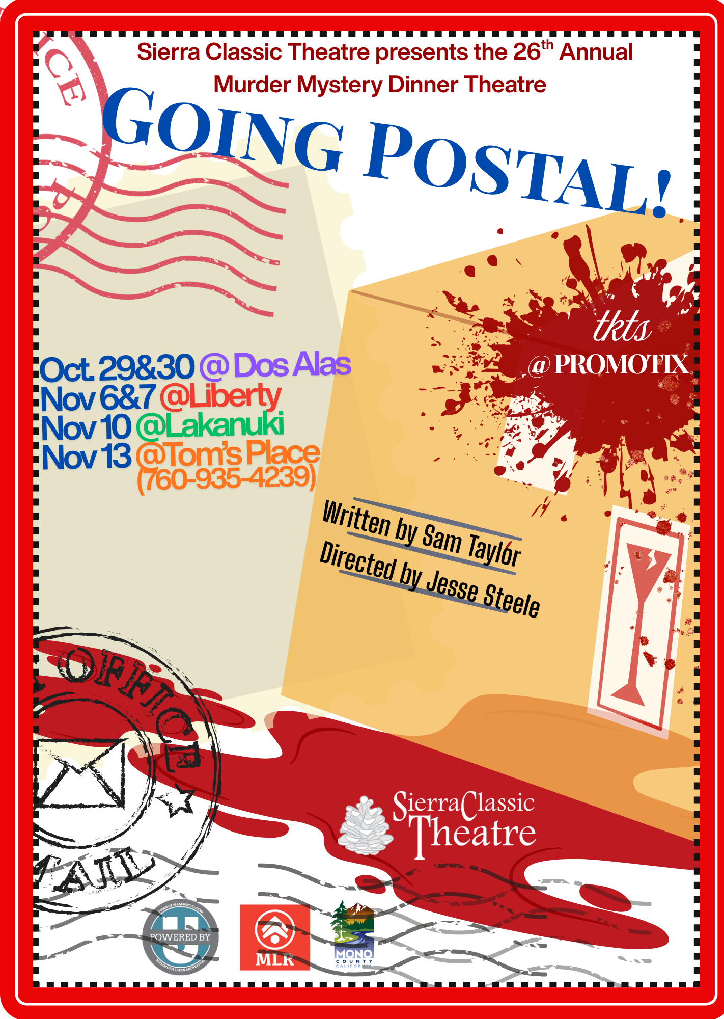 going postal sierra classic theatre