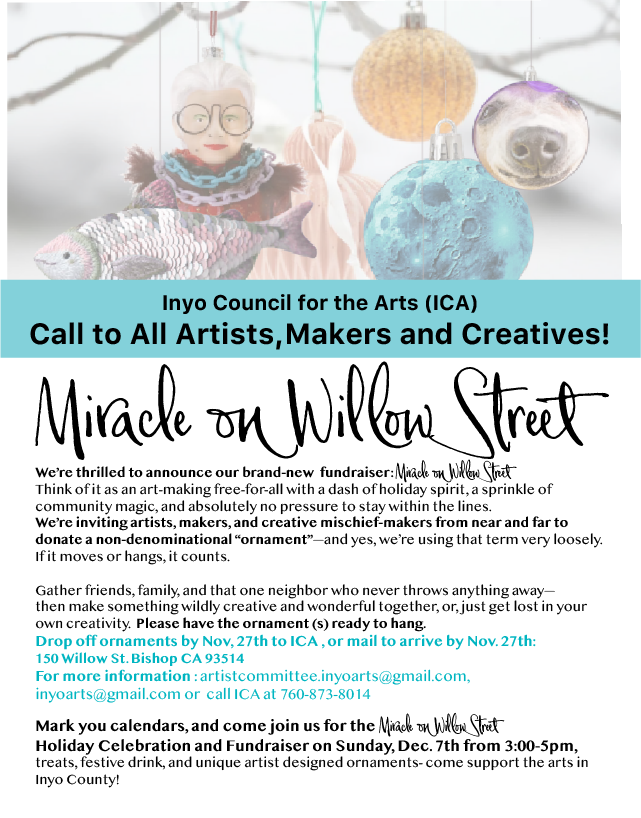 miracle on willow street fundraiser artists