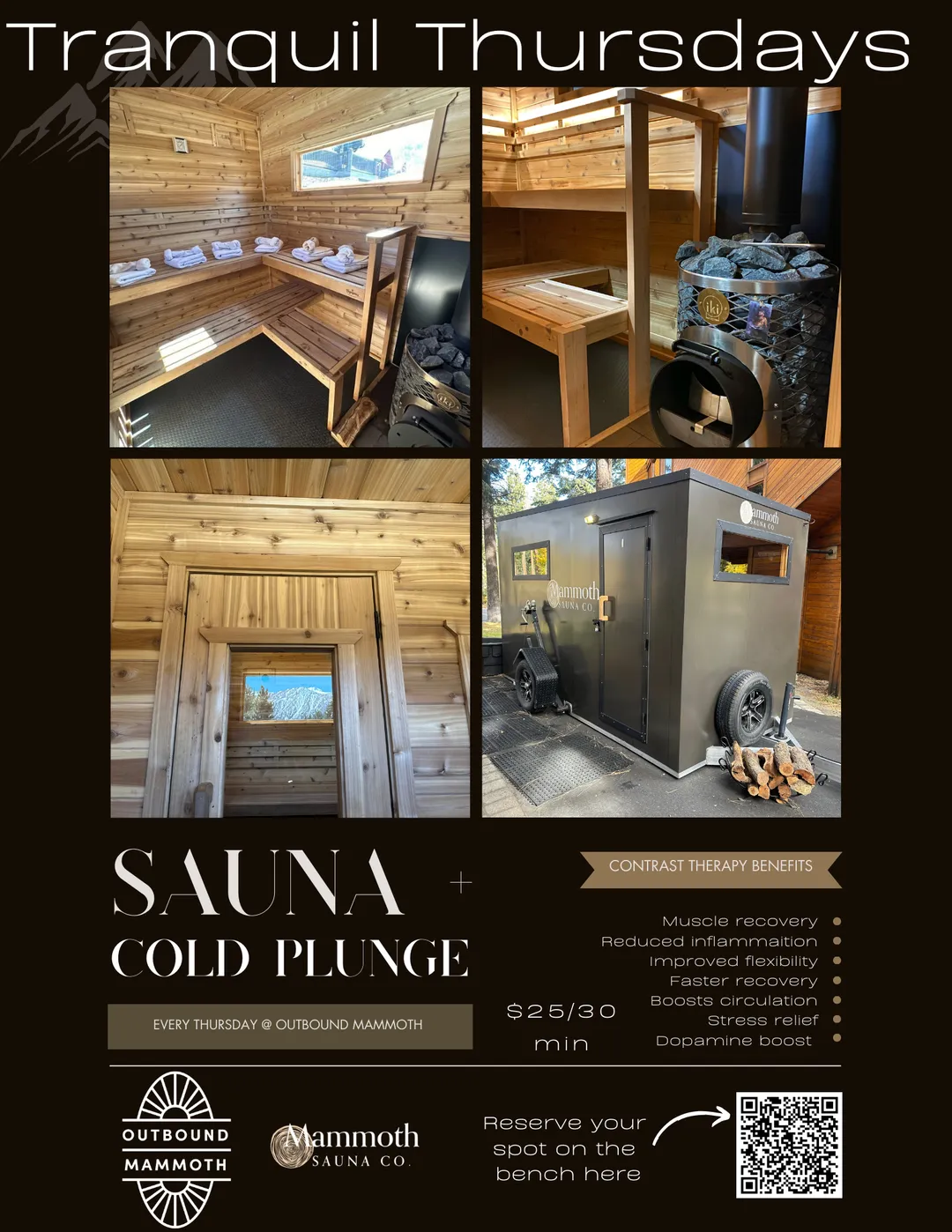 outbound mammoth sauna
