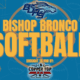 bishop bronco softbal