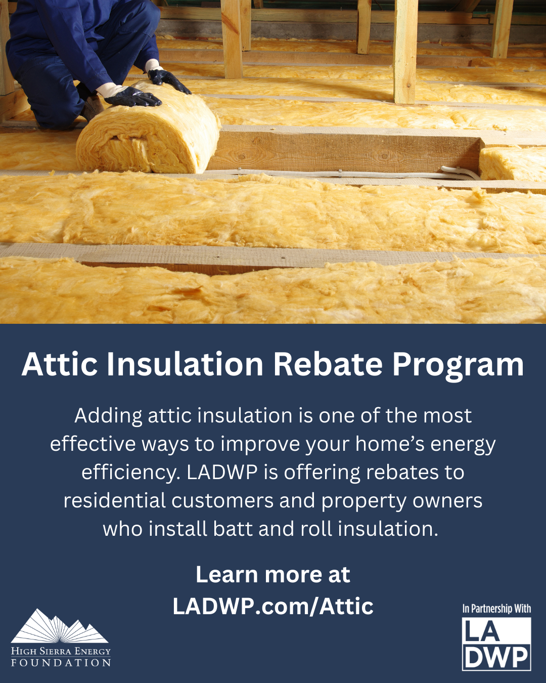 Attic Insulation Rebate LADWP