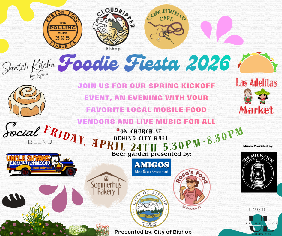 City of Bishop Presents: Foodie Fiesta 2026 1 bishop foodie fiesta