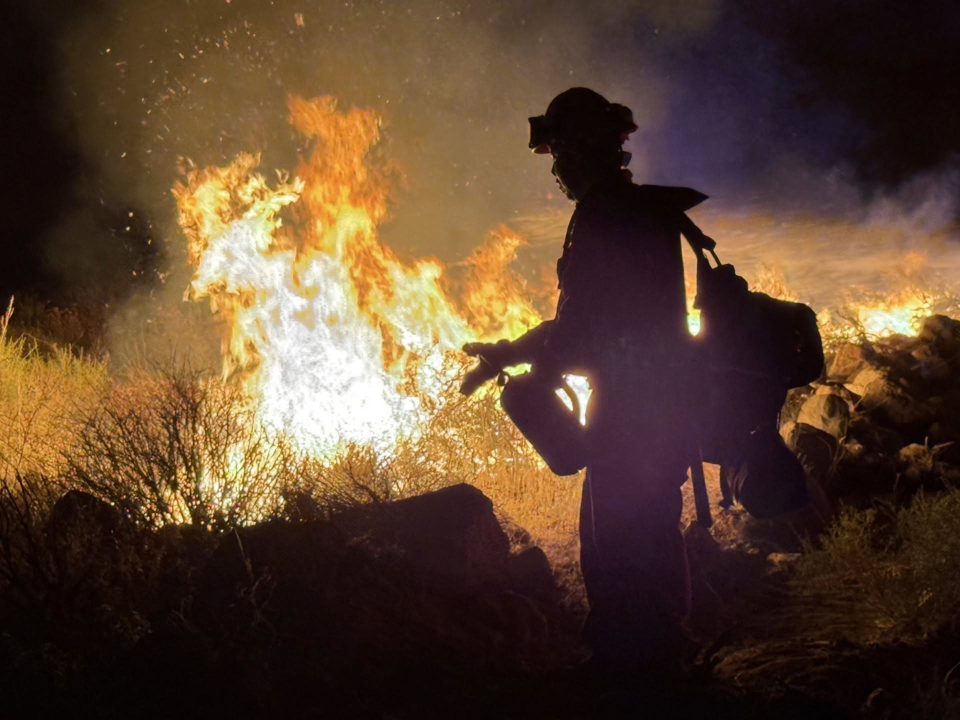 New Fires Burning Near Rock Fire — 5-3 Fire and 5-4 Fire (Cinder Complex) 10 fire