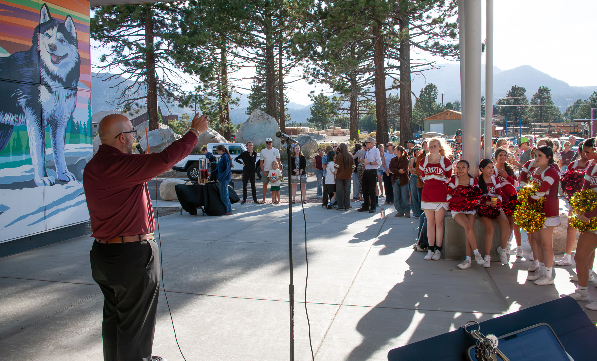 Mammoth High School Celebrates Student-Created Mural and Student Talent 3 mono county mammoth