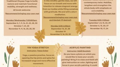 CSA#1 Fall Class Schedule 15 csa