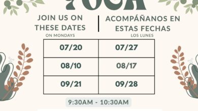 Free Community Yoga in Chalfant 10 Chalfant Yoga Flyer